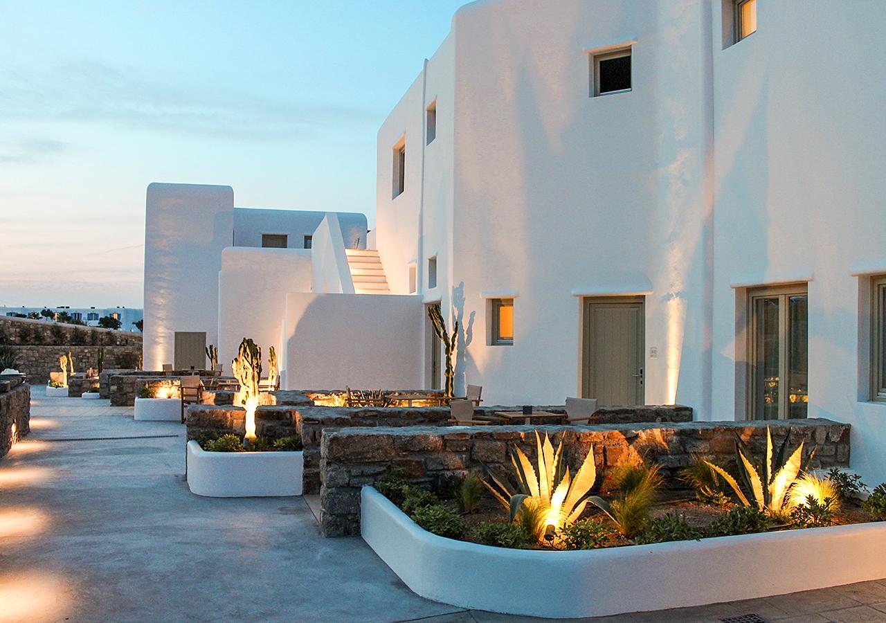 Отель Mykonos Cactus Орнос Экстерьер фото