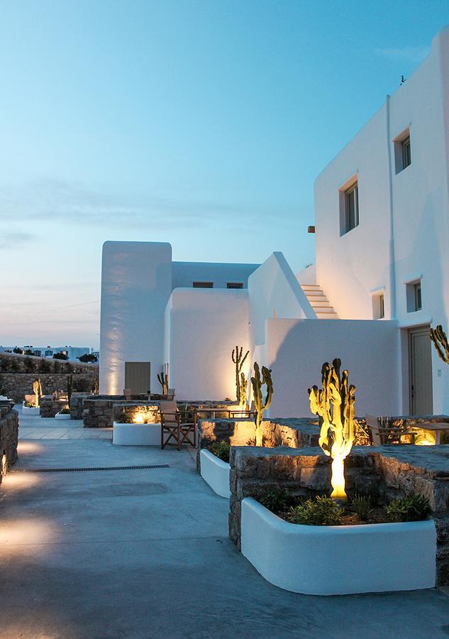 Отель Mykonos Cactus Орнос Экстерьер фото