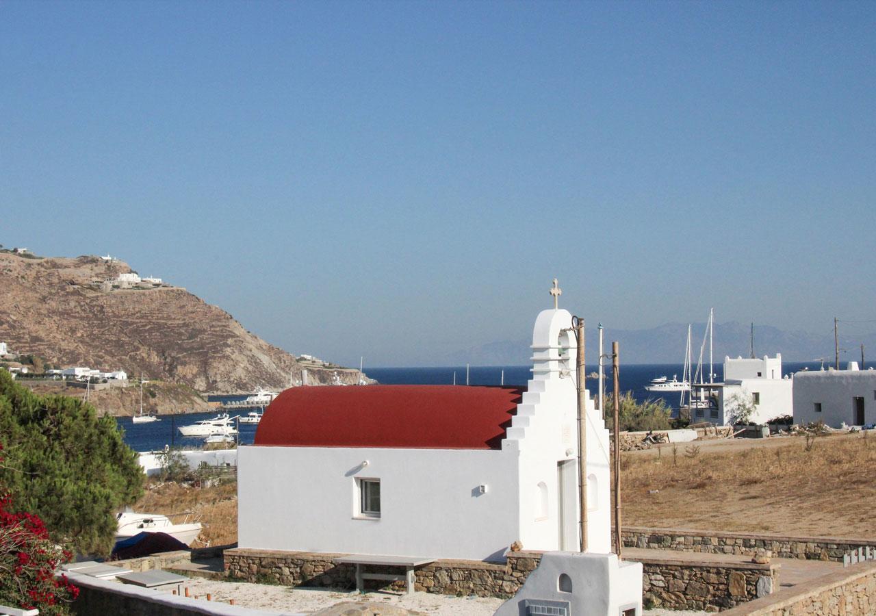 Отель Mykonos Cactus Орнос Экстерьер фото