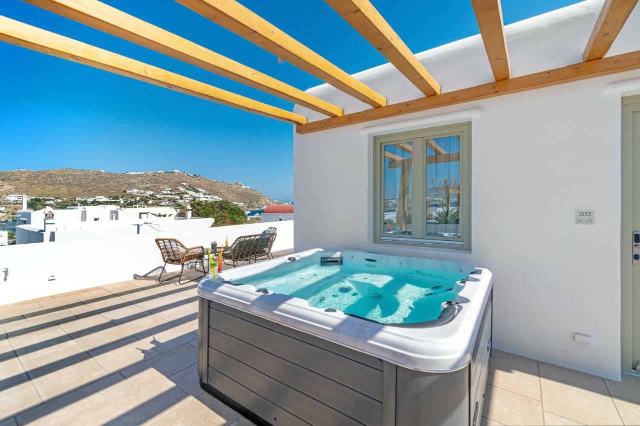Отель Mykonos Cactus Орнос Экстерьер фото